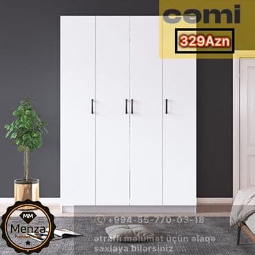 Açılan, 4 qapılı Düz dolab, Qarderob, paltar dolabı lalafo.az -da Açılan, 4 qapılı Düz dolab, Qarderob, paltar dolabı