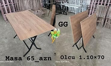Yeni, Qatlanan, Laminat, Dördbucaq masa lalafo.az -da Yeni, Qatlanan, Laminat, Dördbucaq masa