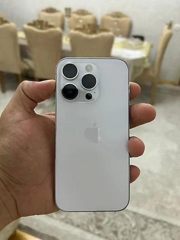 IPhone 14 Pro, 256 GB, Ağ, Simsiz şarj lalafo.az -da IPhone 14 Pro, 256 GB, Ağ, Simsiz şarj