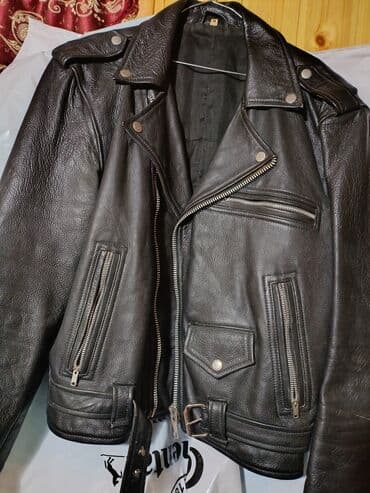 Great Wall: Dəri gödəkçə kişi üçünölçü "M".Куртка мужская кожаная б/у,размер lalafo.az -da — 2 Great Wall: Dəri gödəkçə kişi üçünölçü "M".Куртка мужская кожаная б/у,размер — 2