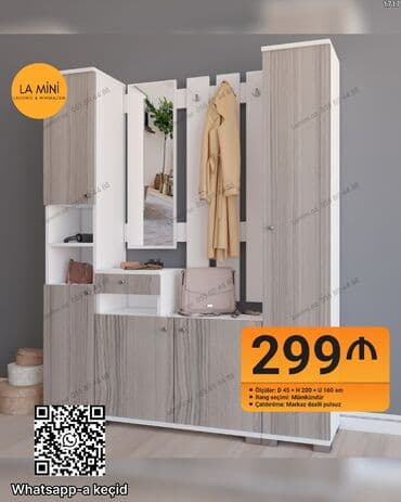 Açılan, Düz dolab, Dəhliz dolabı lalafo.az -da Açılan, Düz dolab, Dəhliz dolabı