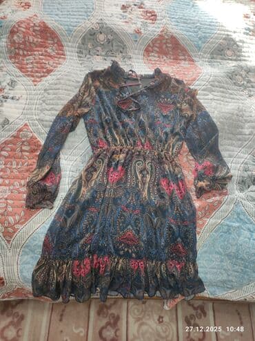 Qadın donu – etnik/paizan naxışlı - Model: Uzunqollu, ətək hissəsi lalafo.az -da Qadın donu – etnik/paizan naxışlı - Model: Uzunqollu, ətək hissəsi