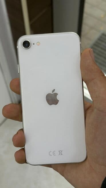IPhone SE 2020, 64 GB, Ağ, Face ID, Barmaq izi, Simsiz şarj lalafo.az -da IPhone SE 2020, 64 GB, Ağ, Face ID, Barmaq izi, Simsiz şarj