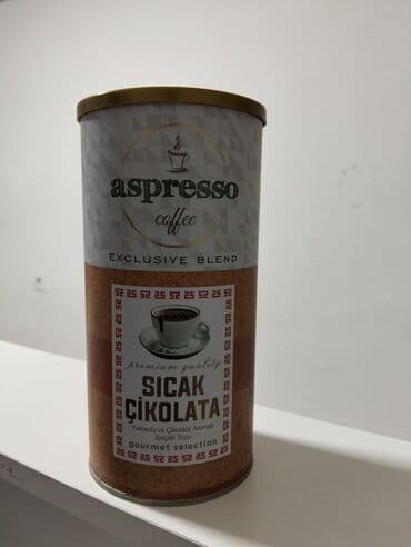 Aspresso Coffee – Sıcak Çikolata (kakao və şokolad ətirli içəcək tozu) lalafo.az -da Aspresso Coffee – Sıcak Çikolata (kakao və şokolad ətirli içəcək tozu)