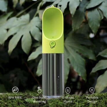 Миски для воды и еды: Petkit Eversweet Travel S One touch Pet bottle Green S400 (P4230 at lalafo.az — 2 Миски для воды и еды: Petkit Eversweet Travel S One touch Pet bottle Green S400 (P4230 — 2