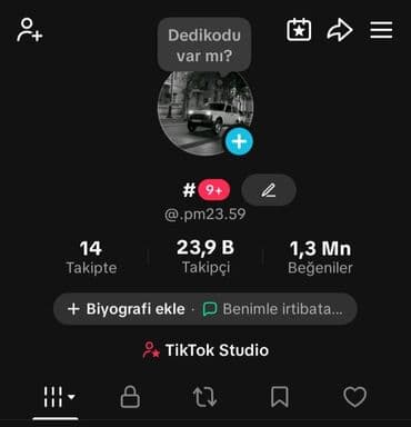 TikTok hesabı Satılır❗ - Nümunə hesab göstəriciləri: 23,9K izləyici lalafo.az -da TikTok hesabı Satılır❗ - Nümunə hesab göstəriciləri: 23,9K izləyici