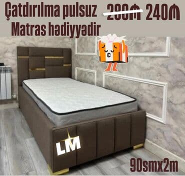 ⚠️Tək çarpayı*👑 _*SİFARİŞLƏ VƏ YENİ*_ Qiymət : 240₼ lalafo.az -da ⚠️Tək çarpayı*👑 _*SİFARİŞLƏ VƏ YENİ*_ Qiymət : 240₼