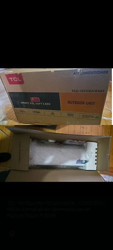 Kondisioner TCL, 40-45 kv. m, Split sistem lalafo.az -da Kondisioner TCL, 40-45 kv. m, Split sistem