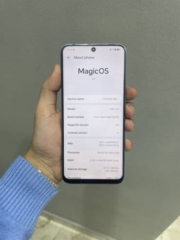 Honor X8a, 128 GB, rəng - Göy lalafo.az -da Honor X8a, 128 GB, rəng - Göy