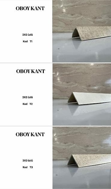 Məhsul: OBOY KANT – 2x2 üzlü Kodlar: T1, T2, T3 Təsvir: - Divar lalafo.az -da Məhsul: OBOY KANT – 2x2 üzlü Kodlar: T1, T2, T3 Təsvir: - Divar