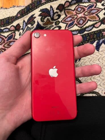 IPhone SE 2020, Qırmızı, Barmaq izi lalafo.az -da IPhone SE 2020, Qırmızı, Barmaq izi