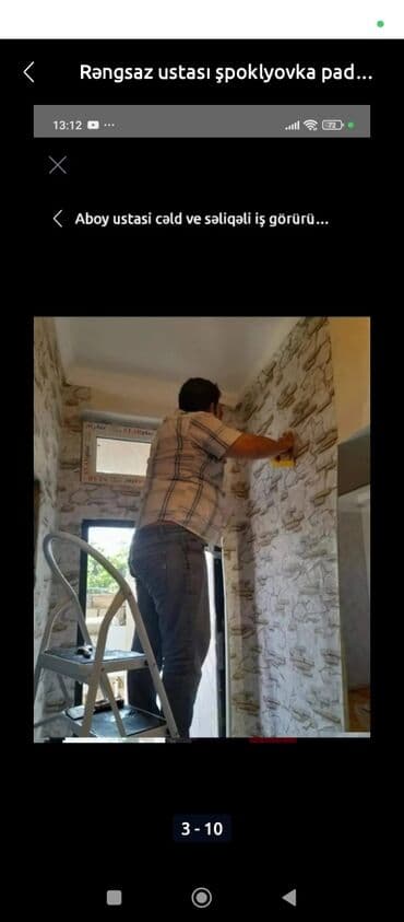 Потолочные работы: Malyar ustası Aboy ustası emulsiya ustası paduqa ustası laminat ustası at lalafo.az — 3 Потолочные работы: Malyar ustası Aboy ustası emulsiya ustası paduqa ustası laminat ustası — 3