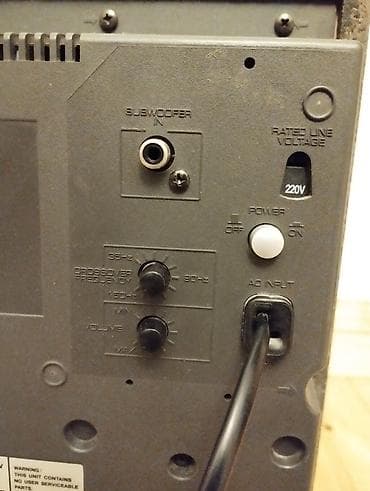 İşlənmiş Sharp Kolonka, Növ - Sabvufer, rəng - Gümüşü lalafo.az -da — 6 İşlənmiş Sharp Kolonka, Növ - Sabvufer, rəng - Gümüşü — 6