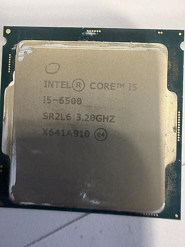 Prosessor Intel Core i5 6500, 3-4 GHz, İşlənmiş lalafo.az -da Prosessor Intel Core i5 6500, 3-4 GHz, İşlənmiş