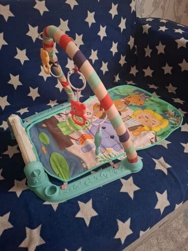Uşaq üçün interaktiv oyun xalçası və gimnastika tağı - Rəngarəng lalafo.az -da Uşaq üçün interaktiv oyun xalçası və gimnastika tağı - Rəngarəng
