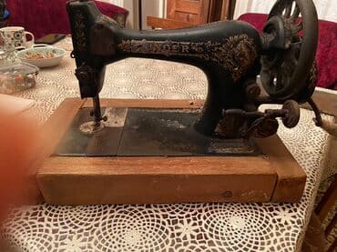 Məhsul: Singer mexaniki tikiş maşını (antik model) Təsvir: - Klassik lalafo.az -da Məhsul: Singer mexaniki tikiş maşını (antik model) Təsvir: - Klassik