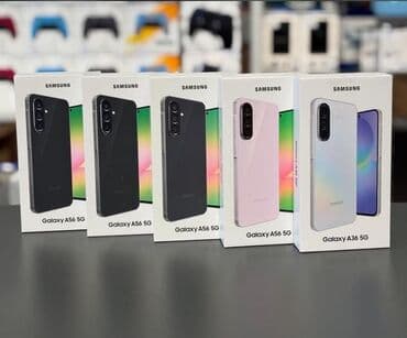 Samsung Galaxy A56, 256 GB, rəng - Ağ, İki sim kartlı, Face ID lalafo.az -da Samsung Galaxy A56, 256 GB, rəng - Ağ, İki sim kartlı, Face ID