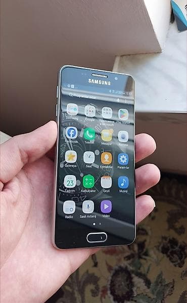 Samsung Galaxy A3 2016, 16 GB, rəng - Qara, Barmaq izi lalafo.az -da Samsung Galaxy A3 2016, 16 GB, rəng - Qara, Barmaq izi