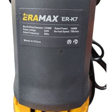 Паяльники: ERAMAX ER-K7 beton-kəsici karot dəzgahı - Tətbiq sahəsi: Beton at lalafo.az — 5 Паяльники: ERAMAX ER-K7 beton-kəsici karot dəzgahı - Tətbiq sahəsi: Beton — 5