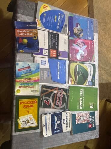 Məktəb dərslikləri və test topluları dəsti HƏR BİRİ TEK-TEK 3AZN - lalafo.az -da Məktəb dərslikləri və test topluları dəsti HƏR BİRİ TEK-TEK 3AZN -