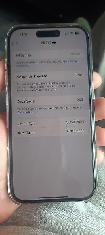 IPhone 15 Pro, 256 GB, Natural Titanium, Simsiz şarj lalafo.az -da — 4 IPhone 15 Pro, 256 GB, Natural Titanium, Simsiz şarj — 4