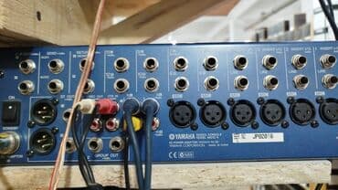 Студийные мониторы: Yamaha MG12/4 mikser və aktiv akustik sistem Məhsul təsviri: - at lalafo.az — 3 Студийные мониторы: Yamaha MG12/4 mikser və aktiv akustik sistem Məhsul təsviri: - — 3