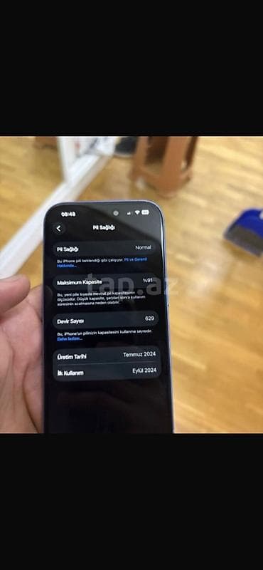 IPhone 16, 128 GB, Mavi lalafo.az -da IPhone 16, 128 GB, Mavi