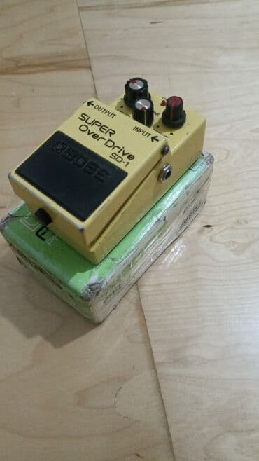 Məhsul: BOSS Super OverDrive SD-1 gitar pedalı - Tip: Overdrive lalafo.az -da Məhsul: BOSS Super OverDrive SD-1 gitar pedalı - Tip: Overdrive