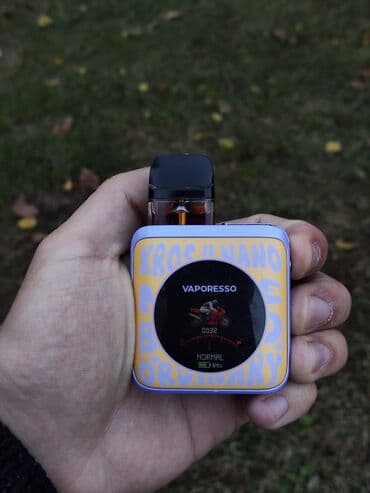Vaporesso Xros 4 Nano. Xaricdən alınıb. Üstündə kofeli yağı var. Əlavə lalafo.az -da Vaporesso Xros 4 Nano. Xaricdən alınıb. Üstündə kofeli yağı var. Əlavə