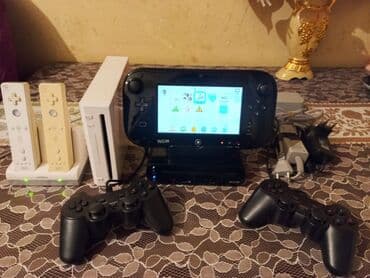 Nintendo Wii U + retro gamepad 32gb yaddaş lalafo.az -da Nintendo Wii U + retro gamepad 32gb yaddaş
