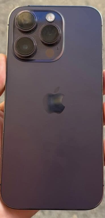 IPhone 14 Pro, 128 GB, Deep Purple, Face ID lalafo.az -da IPhone 14 Pro, 128 GB, Deep Purple, Face ID