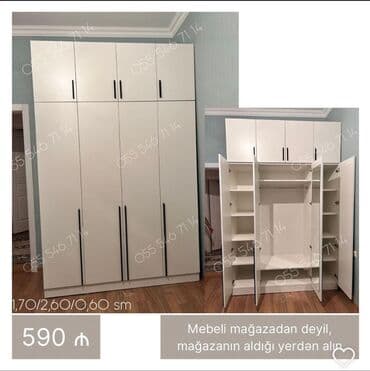 Yeni, 4 qapılı Düz dolab, Şifonyer lalafo.az -da Yeni, 4 qapılı Düz dolab, Şifonyer