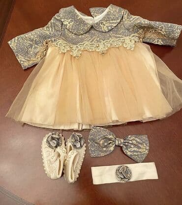 Türkiyədən alınlb, 1 yaşa qədər uyğundur, 1 dəfə toya geyinilib lalafo.az -da Türkiyədən alınlb, 1 yaşa qədər uyğundur, 1 dəfə toya geyinilib