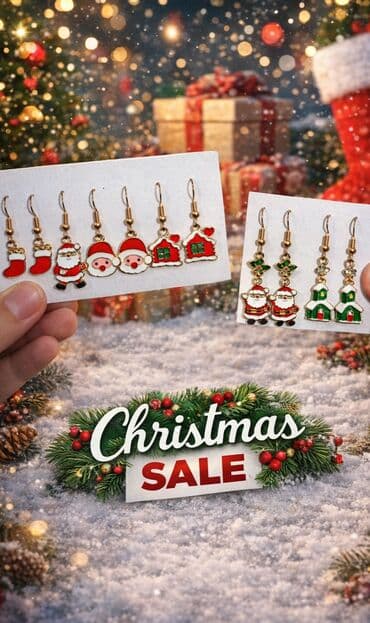 Yeni il temalı aksesuar dəsti - Mövsümi dizaynlar: Santa, şən corab lalafo.az -da Yeni il temalı aksesuar dəsti - Mövsümi dizaynlar: Santa, şən corab