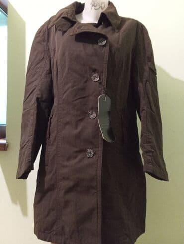 Qadınlar üçün uzun palto - Rəng: tünd qəhvəyi - Bağlanma: ön hissədə lalafo.az -da Qadınlar üçün uzun palto - Rəng: tünd qəhvəyi - Bağlanma: ön hissədə