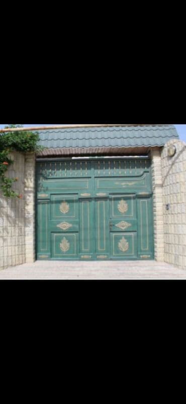 Декоративные панели для стен: Б/у Железо Дворовые ворота, Распашные, 350 м, Механические, С дверью, цвет - Зеленый, Нет кредита, Самовывоз at lalafo.az — 1 Декоративные панели для стен: Б/у Железо Дворовые ворота, Распашные, 350 м, Механические, С дверью, цвет - Зеленый, Нет кредита, Самовывоз — 1