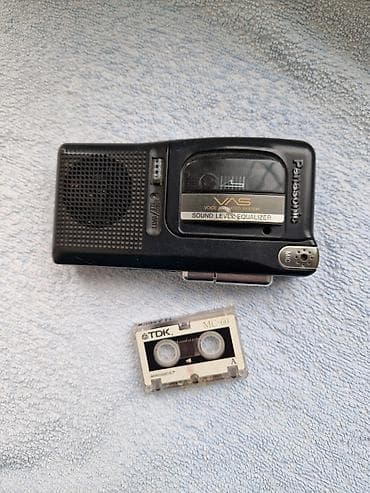 Panasonic RN-502 винтаж диктофон с кассетой. Рабочий на батарейках lalafo.az -da — 1 Panasonic RN-502 винтаж диктофон с кассетой. Рабочий на батарейках — 1