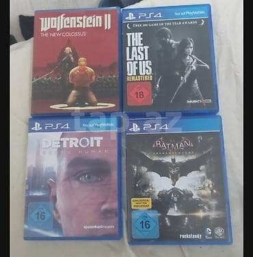 Yaxşi veziyyetde ps4 diskleri satiram at lalafo.az Yaxşi veziyyetde ps4 diskleri satiram