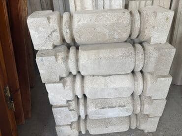 Təbii daşdan hazırlanmış dekorativ balyustr/dəmir yolu sütunları - lalafo.az -da Təbii daşdan hazırlanmış dekorativ balyustr/dəmir yolu sütunları -