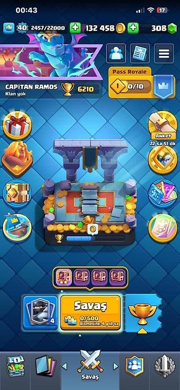 Məhsul: Clash Royale hesabı Təsvir: Hesab göz qabağındadır. Real lalafo.az -da Məhsul: Clash Royale hesabı Təsvir: Hesab göz qabağındadır. Real