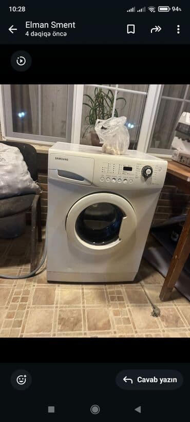 Paltaryuyan maşın Samsung, 5 kq, Avtomat, Qurutmasız, Kredit yoxdur lalafo.az -da Paltaryuyan maşın Samsung, 5 kq, Avtomat, Qurutmasız, Kredit yoxdur