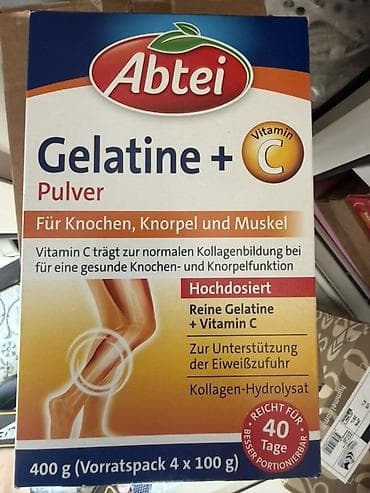 Almaniyadan gətirilib. Abtei Gelatine + Vitamin C – toz forma - lalafo.az -da Almaniyadan gətirilib. Abtei Gelatine + Vitamin C – toz forma -