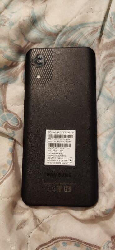 Samsung Galaxy A03, 32 GB, rəng - Qara, İki sim kartlı lalafo.az -da Samsung Galaxy A03, 32 GB, rəng - Qara, İki sim kartlı