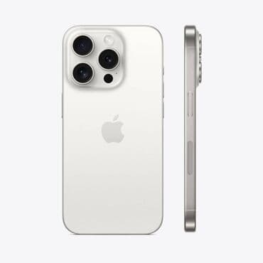 IPhone 15 Pro, 512 GB, White Titanium, Face ID lalafo.az -da IPhone 15 Pro, 512 GB, White Titanium, Face ID
