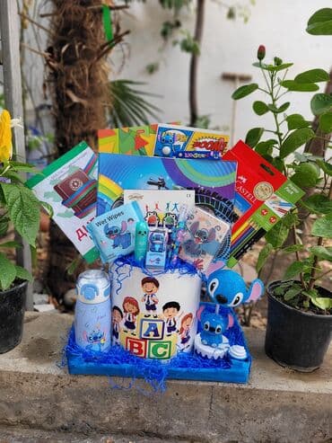 Məktəbəqaydı hədiyyə seti – “Stitch” mövzulu Dəst tərkibi: - ABC lalafo.az -da Məktəbəqaydı hədiyyə seti – “Stitch” mövzulu Dəst tərkibi: - ABC