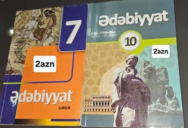 Məhsul: “Ədəbiyyat” dərslikləri - 7-ci sinif “Ədəbiyyat” dərsliyi. - lalafo.az -da Məhsul: “Ədəbiyyat” dərslikləri - 7-ci sinif “Ədəbiyyat” dərsliyi. -