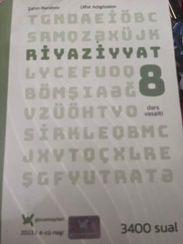 Riyaziyyat 8-ci sinif, 2023 il lalafo.az -da Riyaziyyat 8-ci sinif, 2023 il