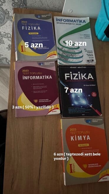 Fizika Testlər 11-ci sinif, DİM, 1-ci hissə, 2023 il lalafo.az -da Fizika Testlər 11-ci sinif, DİM, 1-ci hissə, 2023 il