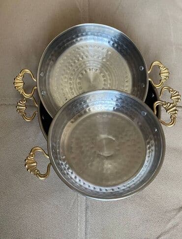 Tava, rəng - Gümüşü, Paslanmayan polad, 22 sm, Türkiyə lalafo.az -da Tava, rəng - Gümüşü, Paslanmayan polad, 22 sm, Türkiyə