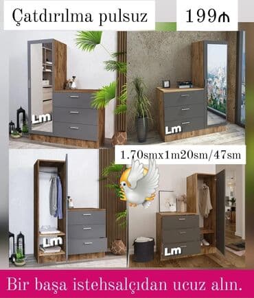 Yeni, Açılan, 1 qapı Düz dolab, Dəhliz dolabı lalafo.az -da Yeni, Açılan, 1 qapı Düz dolab, Dəhliz dolabı